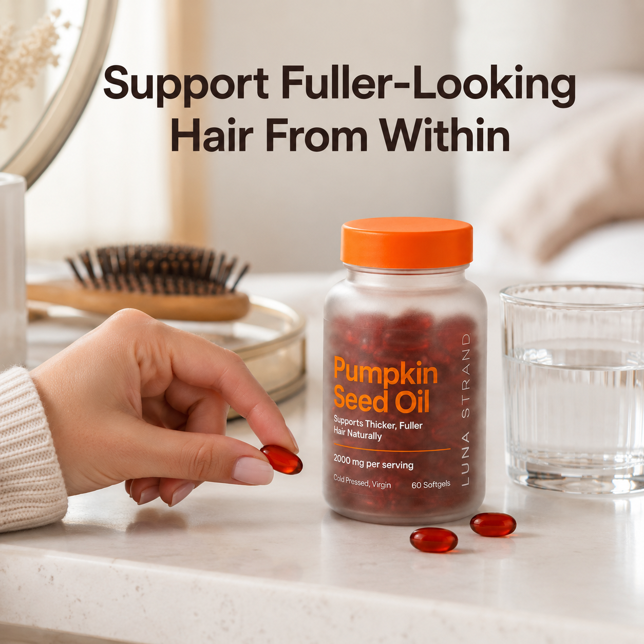 Pumpkin Seed Oil Softgel Capsules