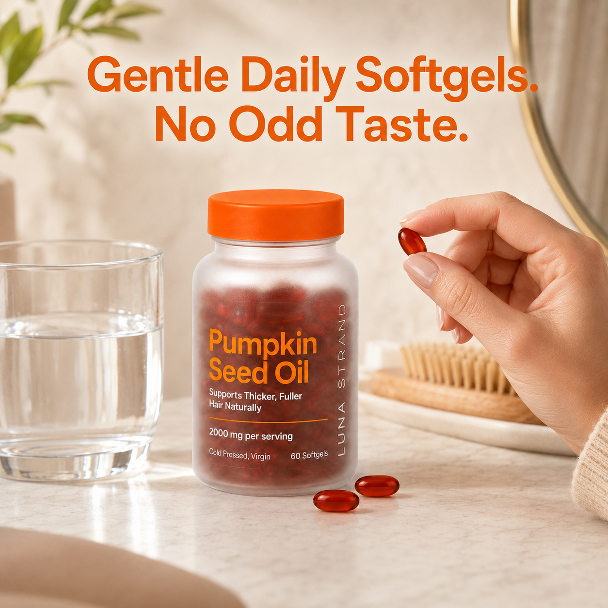 Pumpkin Seed Oil Softgel Capsules