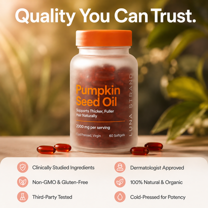 Pumpkin Seed Oil Softgel Capsules